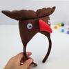 Повязка на голову с мягкой игрушкой, милая подростковая повязка для мытья лица, повязка на голову для Хэллоуинской вечеринки