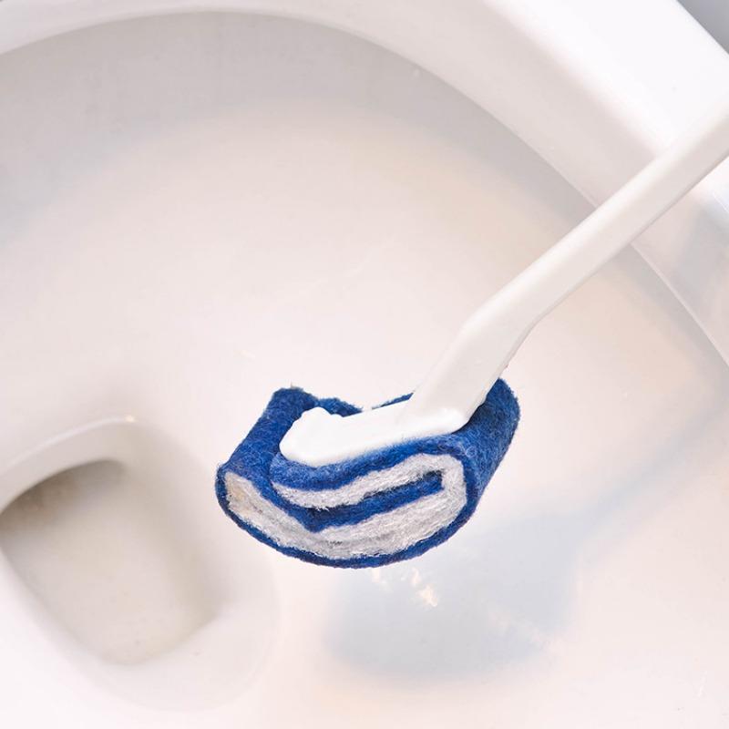 Новый не моющийся туалетный ершик, бытовая чистящая туалетная щетка, мягкая щетка без мертвых углов, щетка для сиденья унитаза