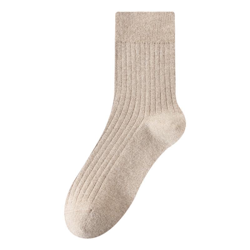 Men's Autumn and Winter Style Thickened Warm Floor High Drum Wool Socks
