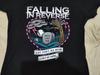 Falling in Reverse She Shot Me Dead S-2345XL Унисекс Футболка черная Унисекс Футболка