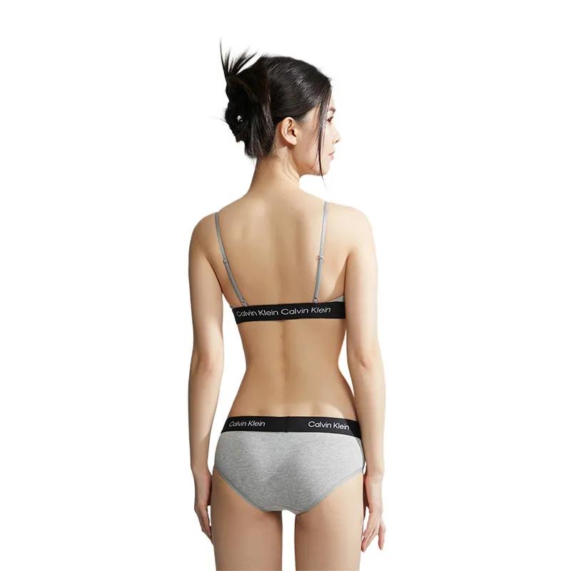 Calvin Klein CK96 Бюстгальтер Женский Серый (унисекс) Бюстгальтеры QF7216AD P7A