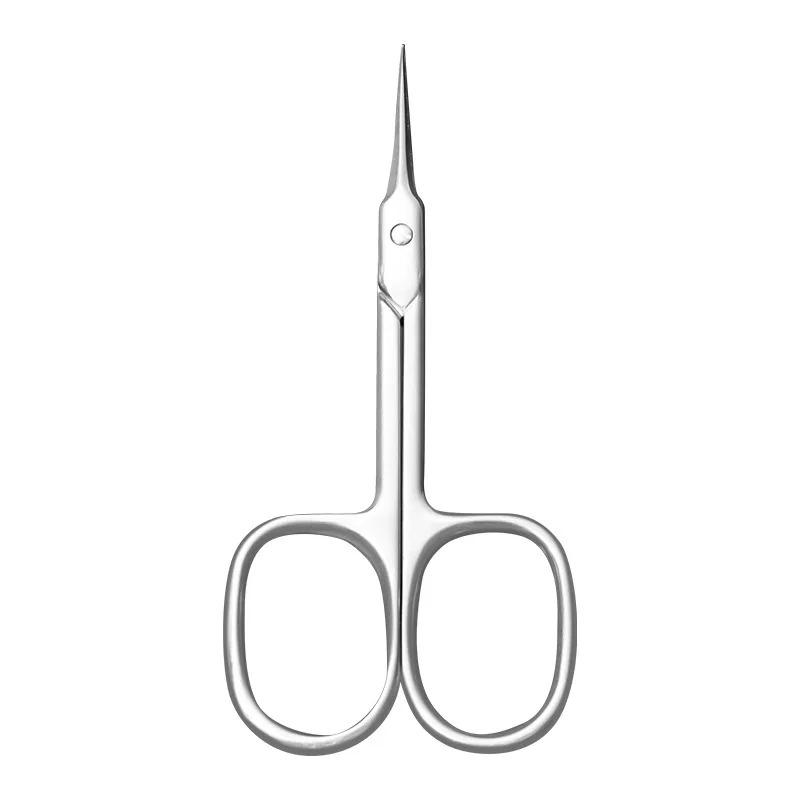 Professional Cuticle Scissors - Precision Stainless Steel Nail Tool for Dead Skin Trimming & Manicure Care, Easy-Grip Design