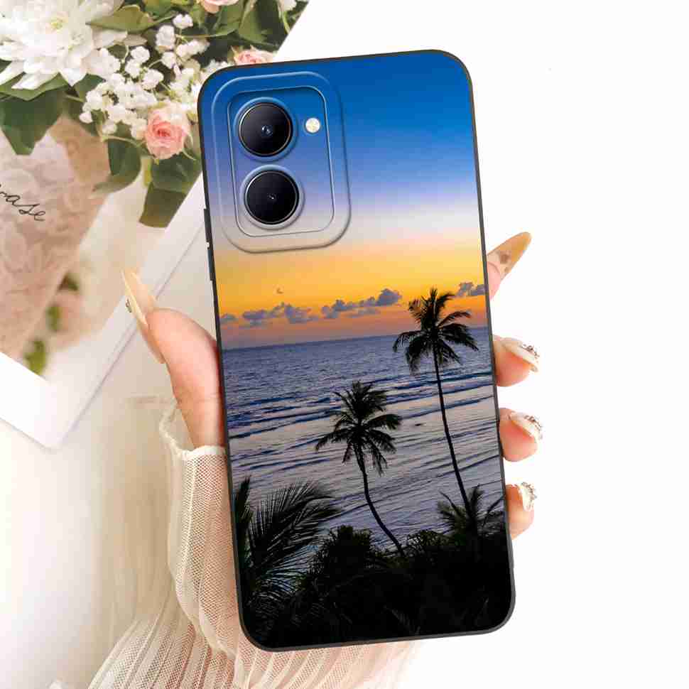 For Realme C33 C 33 4G Casing Silicone Shockproof For RealmeC33 RMX3624 Phone Case Colorful Butterfly Soft Protective Shell