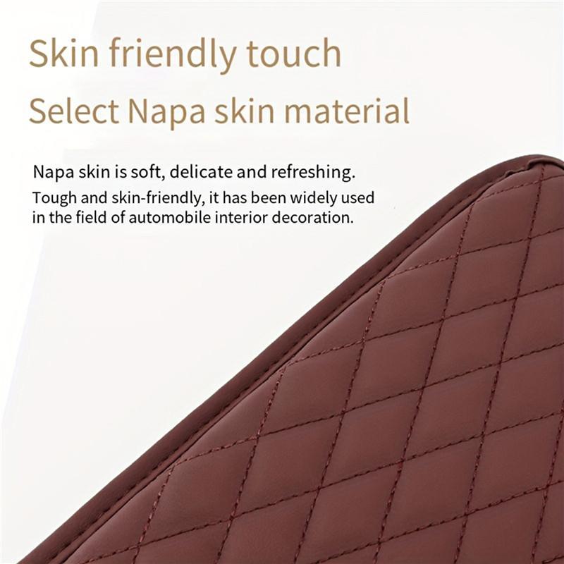 Подушка подлокотника автомобиля Кожаная Накладка на крышку центральной консоли Автомобильные аксессуары для интерьера