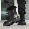 Модные мужские ботинки «Челси» Классические и универсальные стили дизайна Для активного отдыха на мотоцикле Для повседневного отдыха Для деловых вечеринок Для офиса Молодежная обувь Новинка