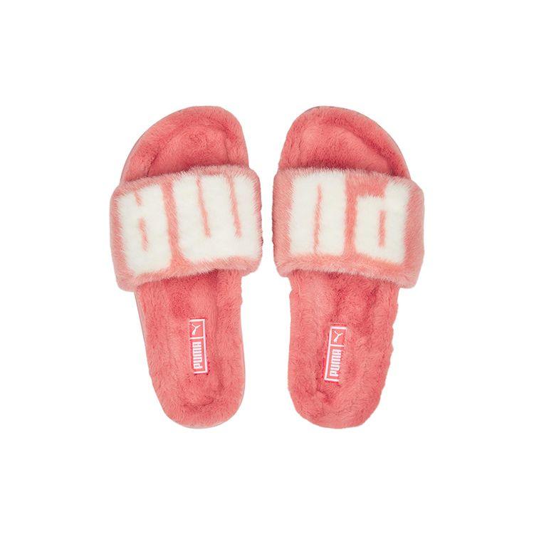 Puma Leadcat 2.0 Fuzz Slides Women Slides Pink 387313-03