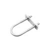 304 Stainless Steel U-Bolt Pipe Clamp with Cover Plate