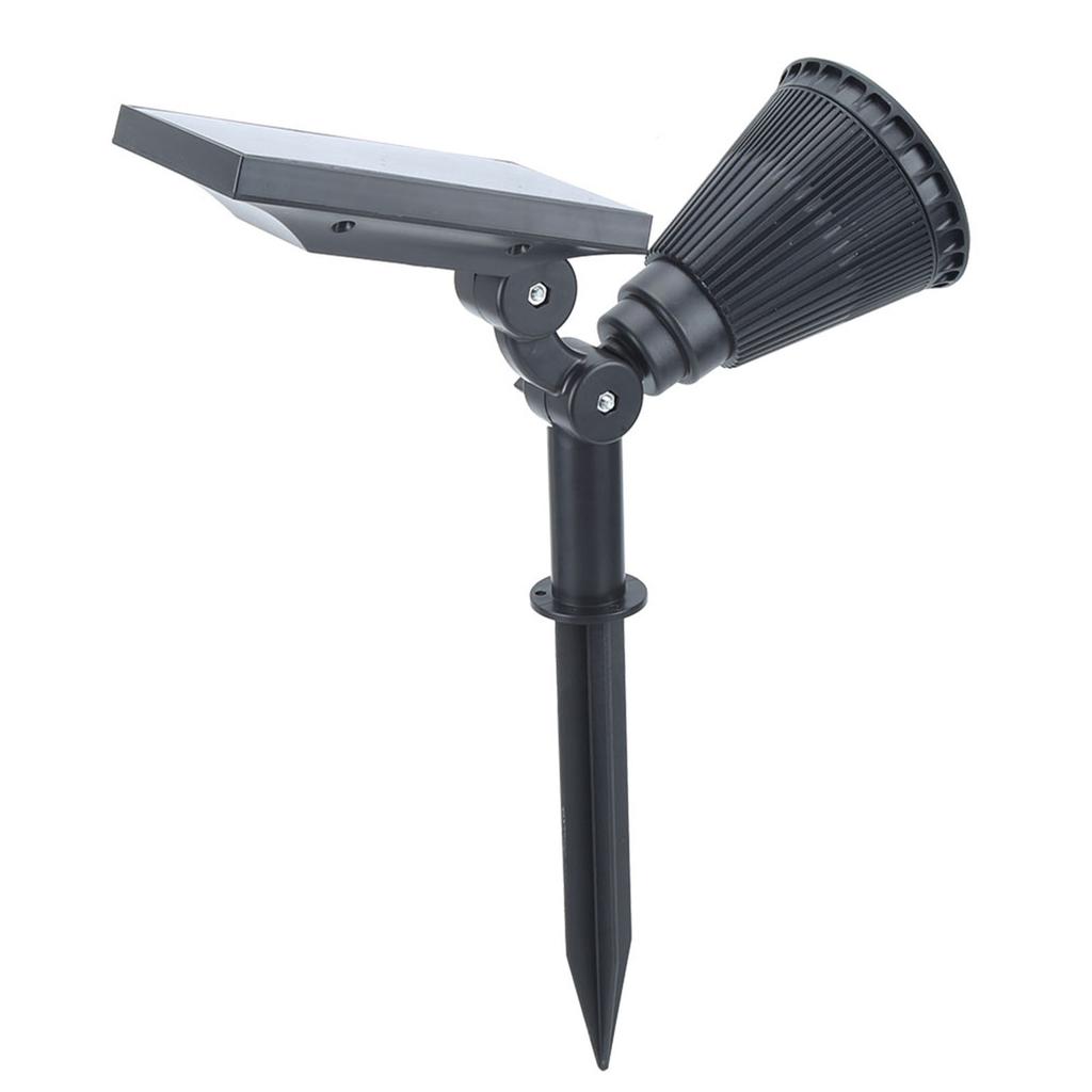 Waterproof 2pcs 7LED Solar Lawn Lights Spotlights Outdoor Garden Yard Landscape Spike Light