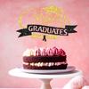 Yousheng Congratulations 2024 Graduation Cake Topper Graduation Season Birthday Cake Insert Congrats Grad Party Decor Supplies