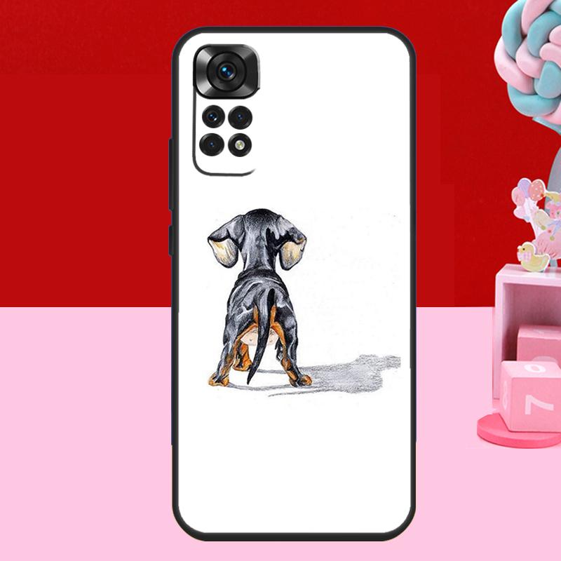 Dachshund Teckel Dackel Dog Case For Xiaomi Redmi Note 14 13 12 10 11 15 Pro Plus Redmi 15 C 10C 12C 13C 14C Soft Cover