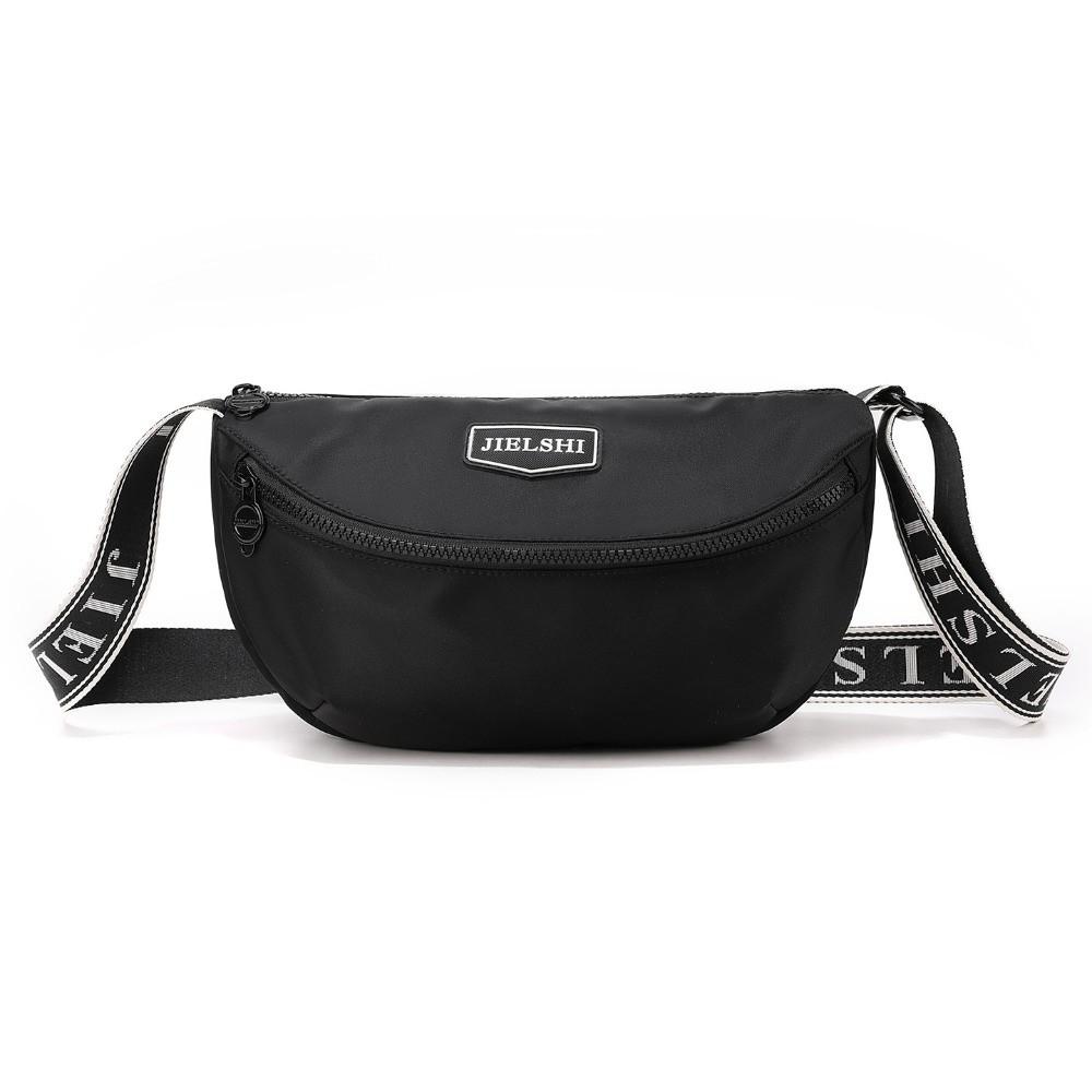 Nylon Crossbody Bag Ultra Lightweight Simple Design Single Shoulder Bag Large Capacity Small Backpack Outdoor Activities