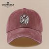 pc Relaxing Animal Print Horse Pattern Unisex Baseball Cap with Adjustable Size Vintage Style Trucker Hat Comfortable And Lig