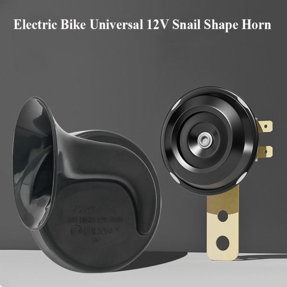 Waterproof Snail Shape Horn Universal Single Tone Horn Electric Horn Electric Bike Parts