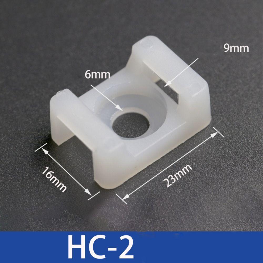 Stent Wire Buddle Plastic Cable Clamp Cable Tie Mounts Holder Fixed Buckle Seat Cable Tie Bracket