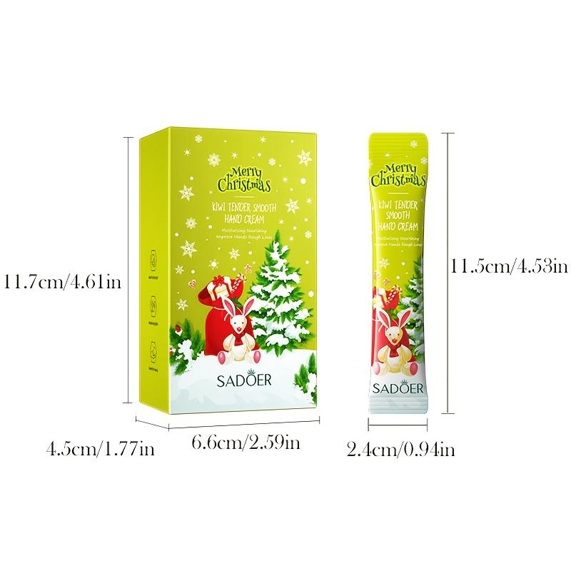Christmas Kiwi Smooth Hand Cream Anti-cracking and Moisturizing Hand Cream - Niacinamide & Glycerin Formula, Moisturizing & Brightening Hand Cream