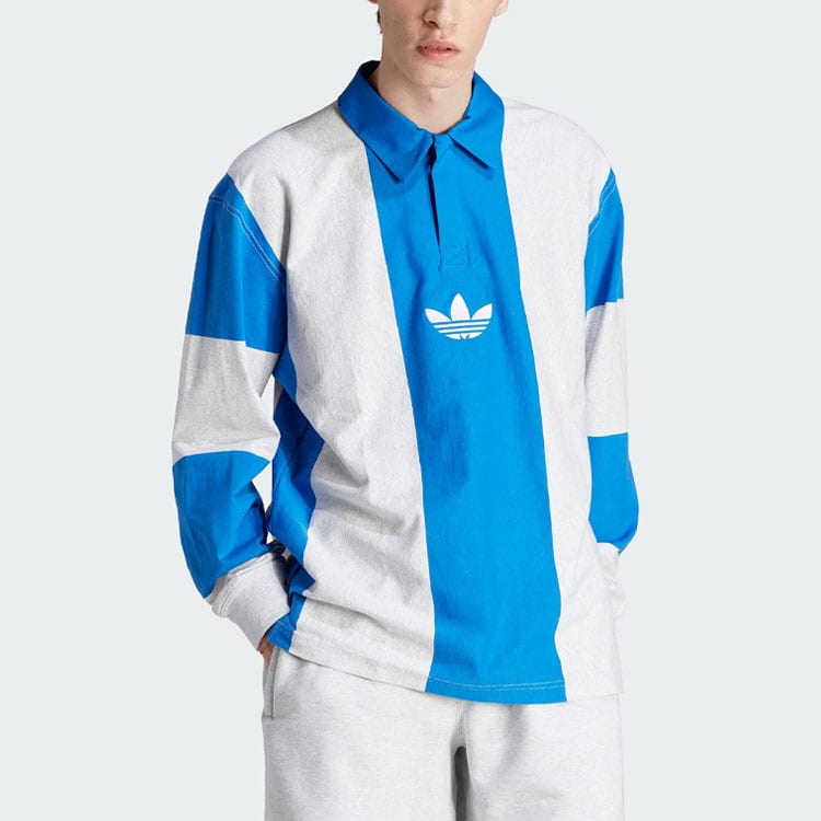 adidas Мужская синяя рубашка-поло Originals IM4584