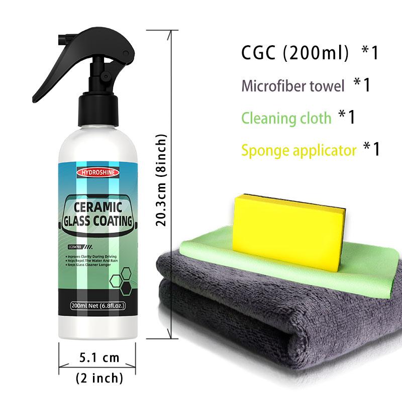 Гидроблеск Керамическое Стеклянное Покрытие Антидождь Водоотталкивающий Спрей Гидрофобный Автомобильный Химикат Детейлинг