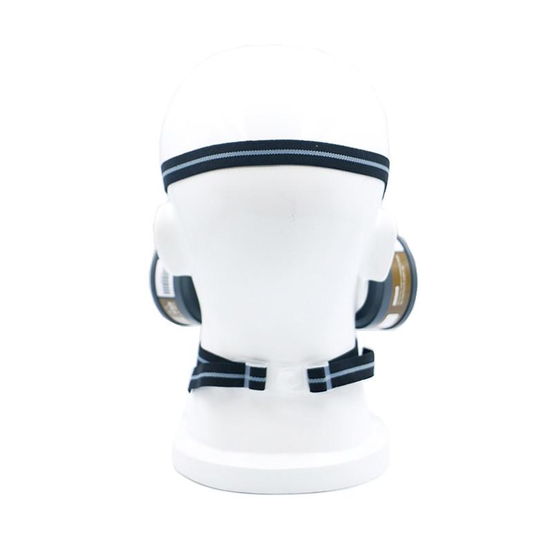 Двойные фильтры Половина лица Респиратор Пыль для покраски Распыление Фабрика Промышленность Главная