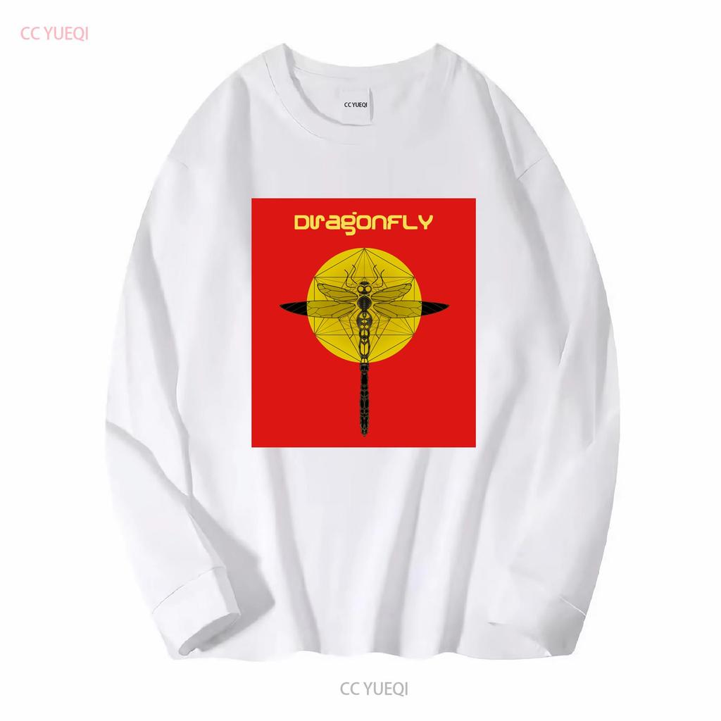 Psychedelic Trance Music Dragonfly Records Mens Cotton T Shirt vintage Washed Stretched Stylish Slightly Comfortable Versatile