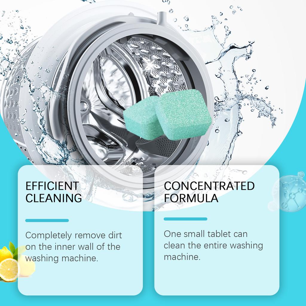 Washing Machine Cleaning Tablets To Clean The Washing Machine Tank Household Drum Pulsator Cleaning Stains And Descaling.