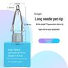 Apple Pencil Tip Replacement for 1st/2nd Gen, Transparent Modified Needle Tip, Paper-Like Film Compatible