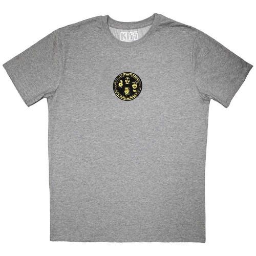 Kiss Unisex Adult Mini Hailing From NYC Logo T-Shirt