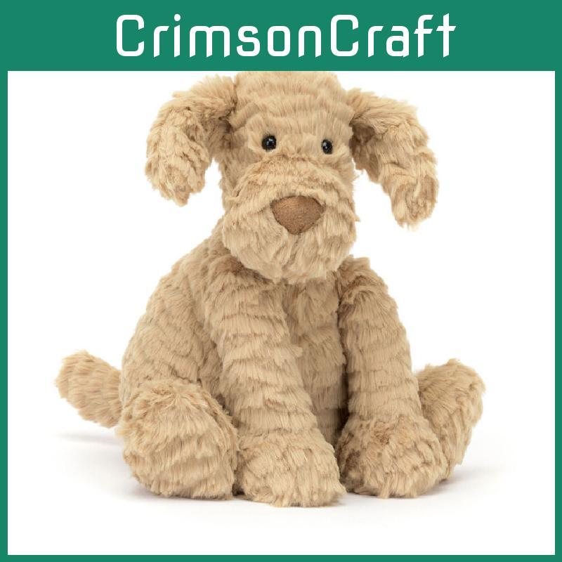 Jellycat Fuddlewuddle Щенок Плюшевая Игрушка Животное Мягкая Кукла Украшение Детский Подарок