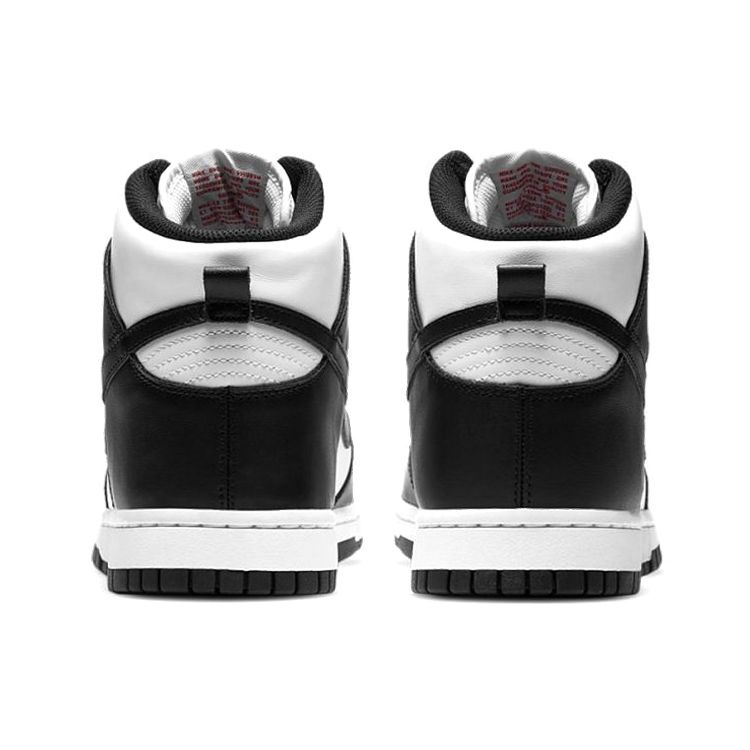 Nike Dunk High Черно-белые мужские кроссовки University-Red DD1399-103