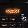 Bicycle Smart Remote Control Tail Light USB Charging with Horn Cycling Turn Signal Mountain Bike Waterproof Warning Tail Light