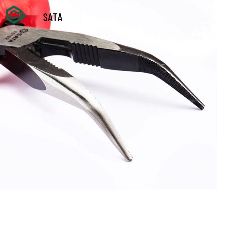 SATA 70111/70161 Изолированные Высоковольтные Плоскогубцы, Круглогубцы и Изогнутые Зондовые Клещи для Электриков