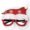 Vibrant Christmas Party Glasses For Children With Playful Reindeer Antlers And Festive Snowman Themes