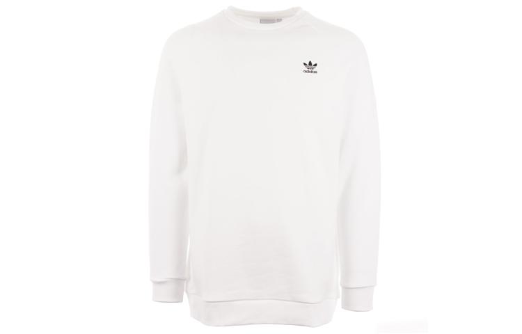 adidas Свитшоты Originals Мужские Белый Круглый вырез Умеренный Обычный DV1599