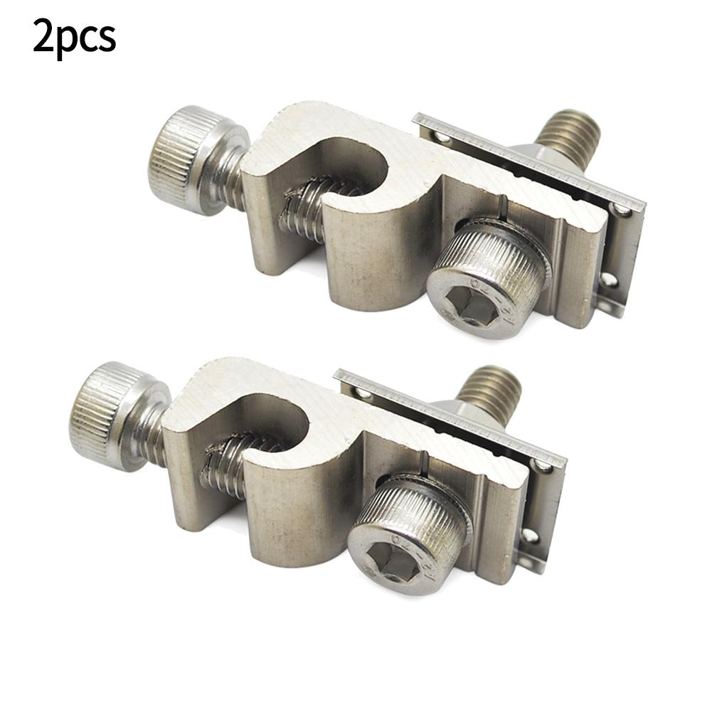 Solar Panel Clamps Stainless Steel Resistant Solar Grounding Clip Protection Grounding Solar Power Mounts Supplies