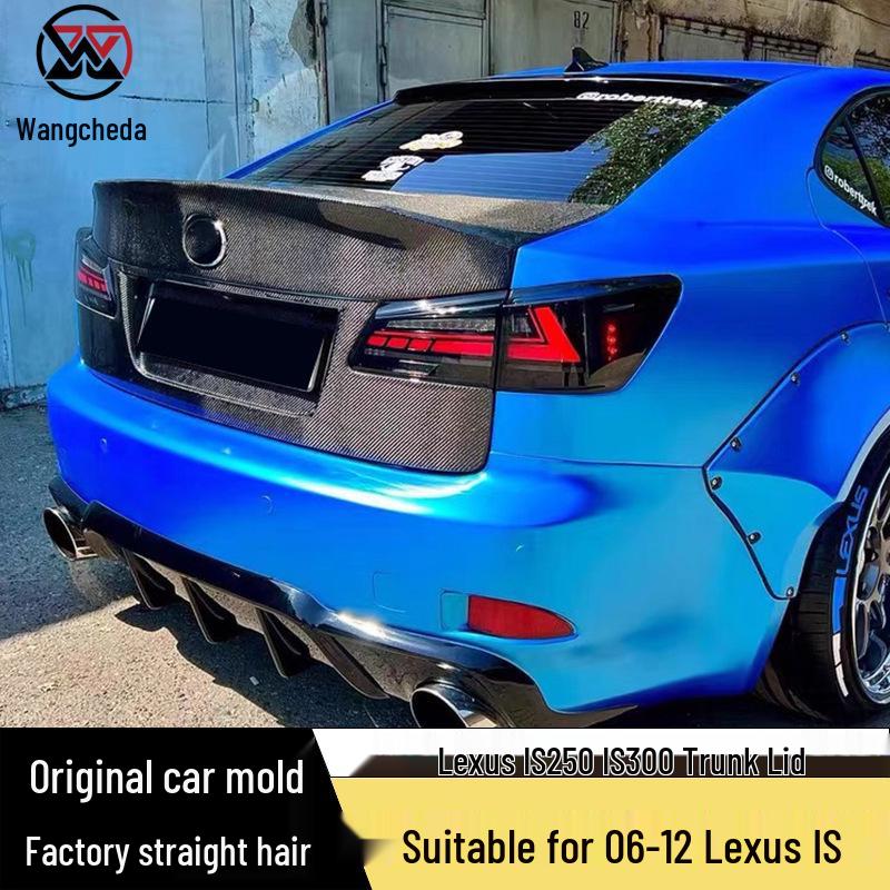 Задняя крышка багажника из углеродного волокна для Lexus IS250/IS300 2006-2012