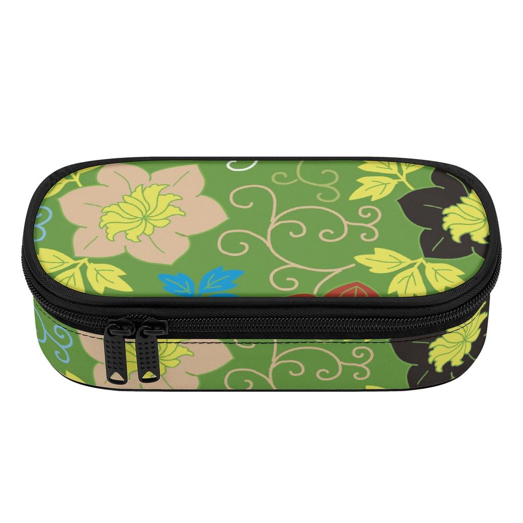 Pencil Pouch Roomy Interior Zipper Closure 300D Polyester with Pen Slots Mesh Pocket and Spacious Main Compartment for Students