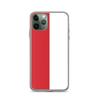 Coque iPhone - Monaco - Drapeau - Souple - Multicolore - Compatible iPhone 11 Pro