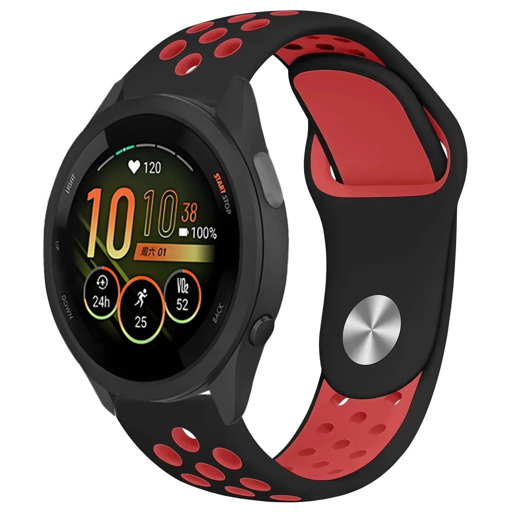 Силиконовый ремешок 20 мм 22 мм 18 мм для Garmin Forerunner 265 55 965 165 255 Music/Venu 3/2 Браслет для Garmin Vivoactive 5 Ремень