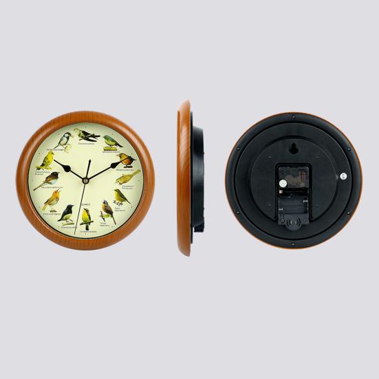 Настенные часы с поющими птицами, бесшумные, не тикающие, на батарейках, широкое применение, декоративные часы, круглые, современные настенные часы