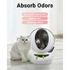 16 Pcs Cat Litter Box Deodorizer Refills Compatible with Whisker OdorTrap Pod Litter Robot 4 Accessories Filter, Eliminates Odors, Litter Box Odor