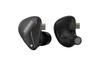 Hifi Kingdom CCA DUO 2DD (7 мм + 7 мм Динамический драйвер Комбинация Hi-Fi Внутриканальный монитор) (Черный, Без микрофона)