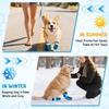 Adjustable Dog Shoes Socks Reflective Dog Paw Protectors Anti-Slip Dog Socks  for All-Season