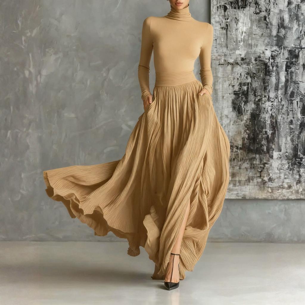 Женские платья-бэбидолл из бархата свободного кроя с квадратным вырезом и длинными рукавами