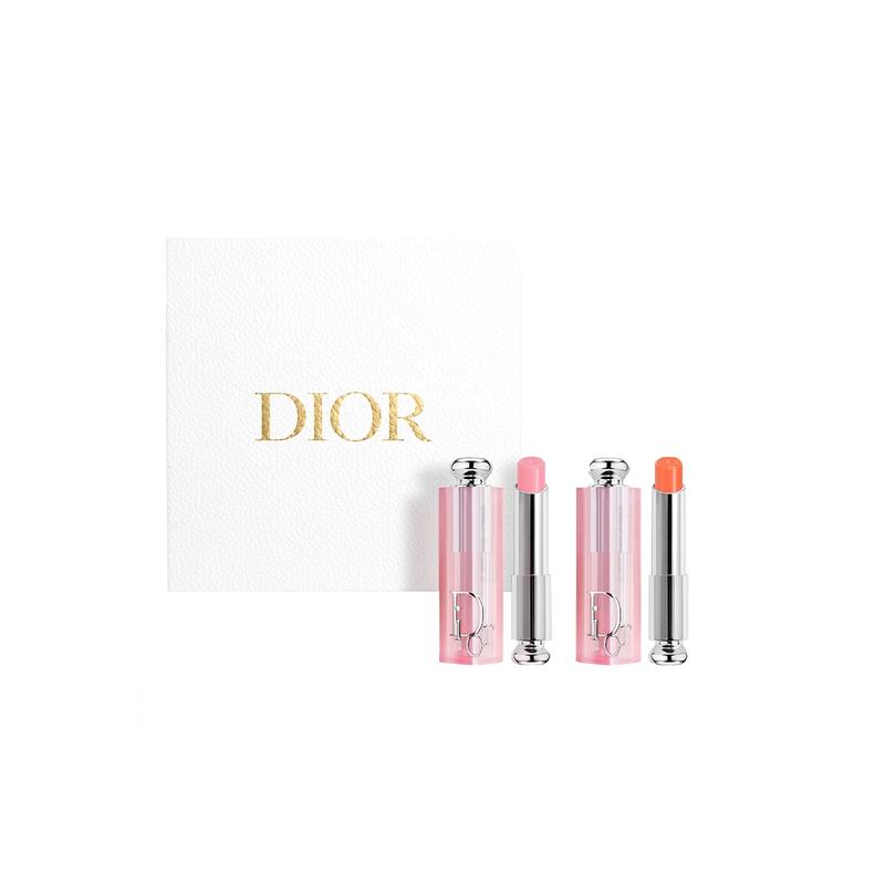 Dior Аксессуар Набор из двух предметов: Бальзам для губ Charm #004 Коралловый цвет 3,2 г + Бальзам для губ Charm #038 Абрикосово-коричневый 3,2 г