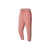 Li Ning Color Block High Waist Elastic Quick Dry Sports Pants Women Bottoms Pink AYKS356-7