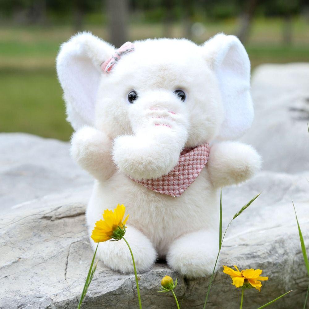 PP Cotton Hugging Plush Toy Big Ear Stuffed Elephant Toy Elephant Plush Doll  Home Decor