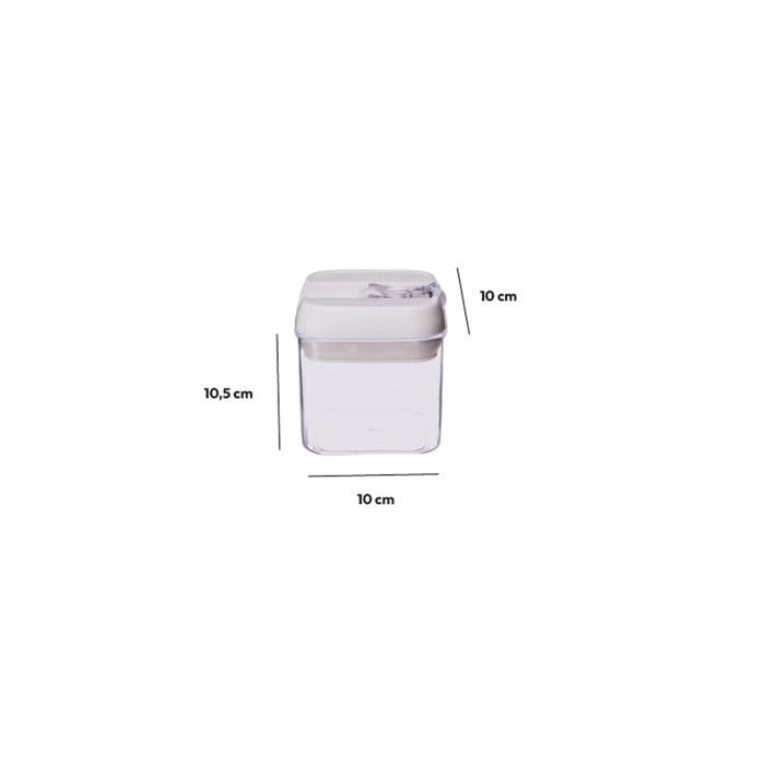 Secret De Gourmet 0.5 Liter Storage Jars with Airtight Lid