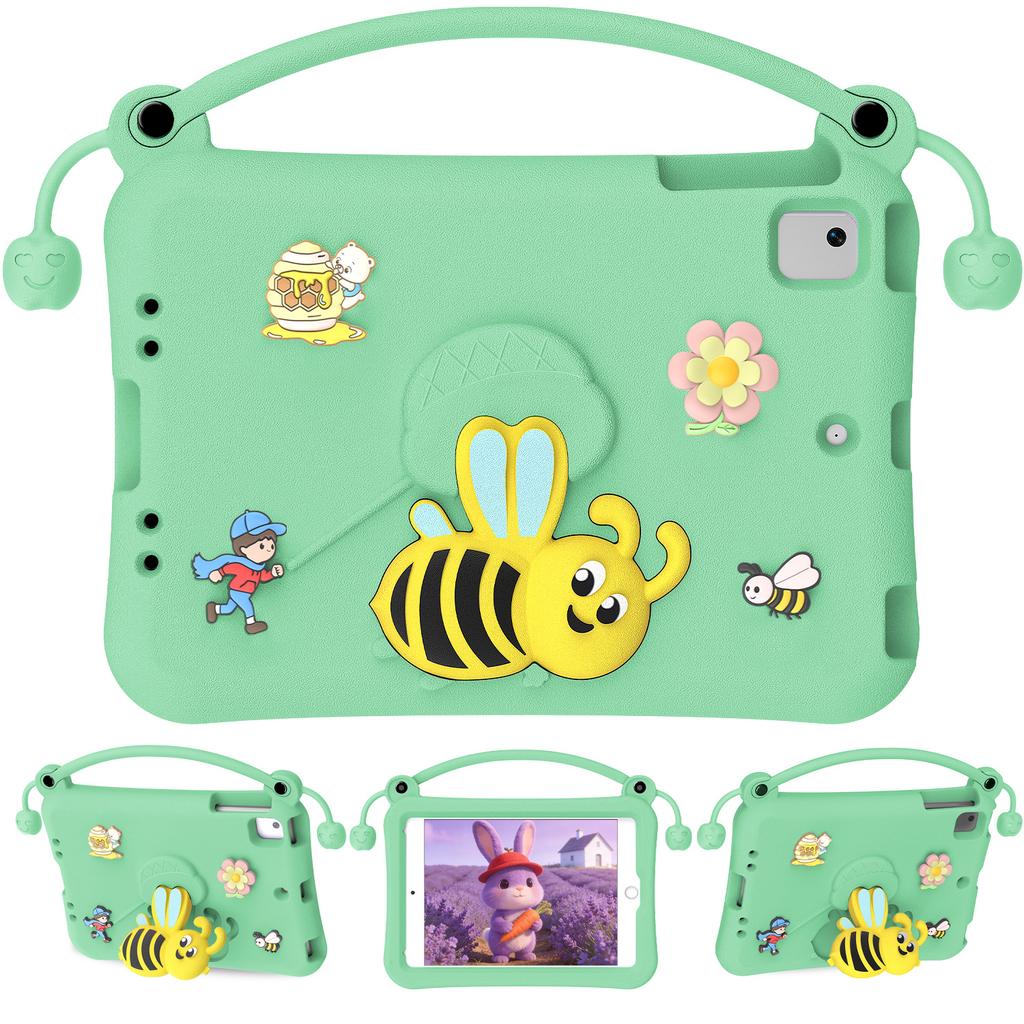 EVA Case For iPad mini (2019) 7.9 inch / mini 4 / mini 3 / Mini 2 / Mini Bee Style Kickstand Tablet Cover with Carry Handle