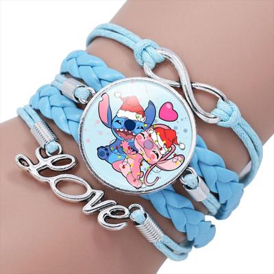 Браслет Лило и Стич Ангел аксессуар на руку Lilo & Stitch