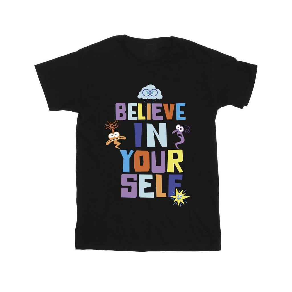 Inside Out 2 Mens Believe In Yourself Cotton T-Shirt