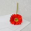 Artificial Gerbera Jamesonii with Stem Realistic Fake Silk Flower Home Office Table Centerpiece Faux Flower Branch Floral Arrangement Decoration